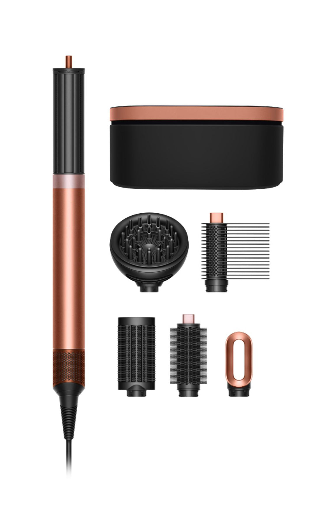 Multi-Styler and Dryer for Curly to Coily Hair with Diffuser